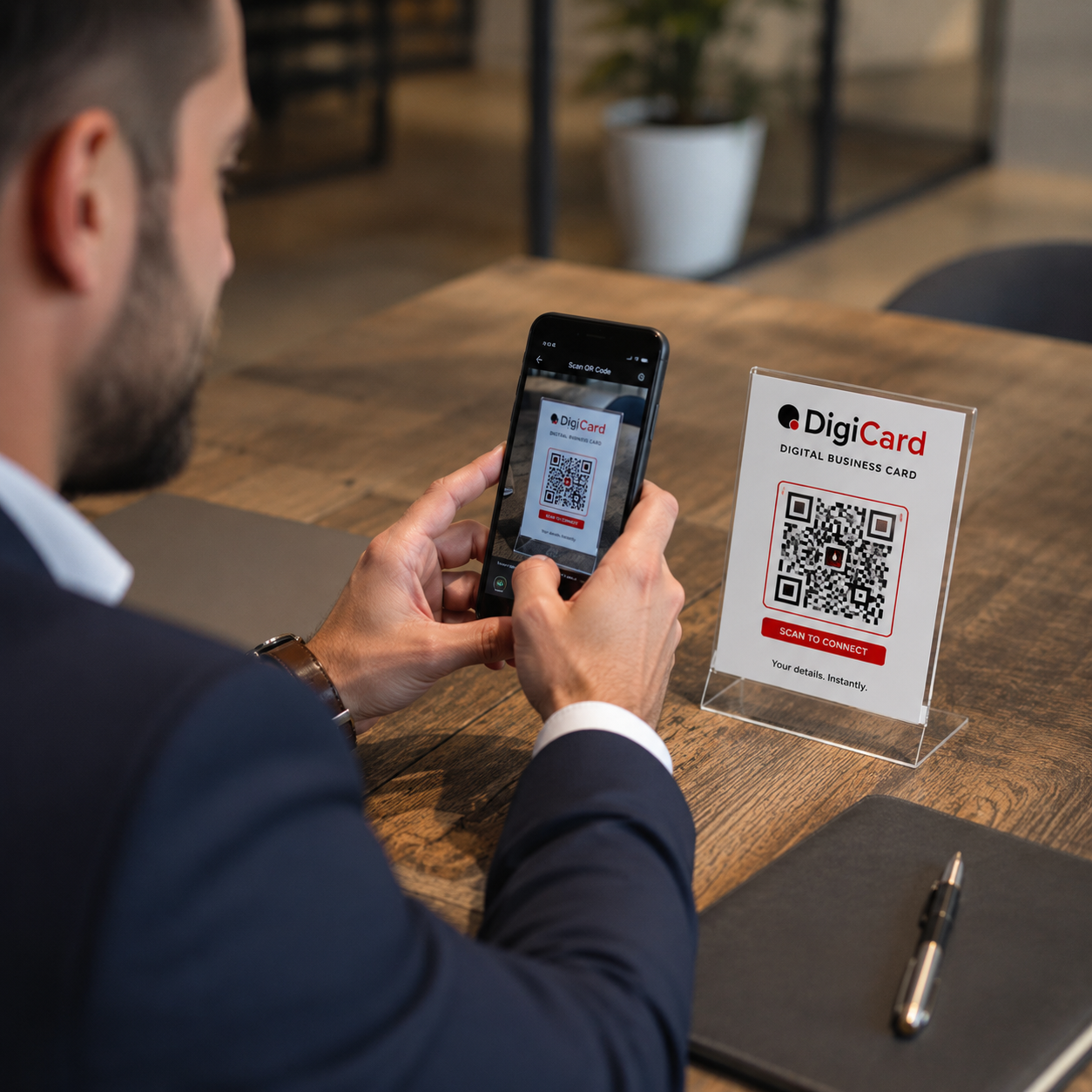 Card Image Why a Digital Business Card with a QR Code Is a Smarter Way to Share Your Details 1