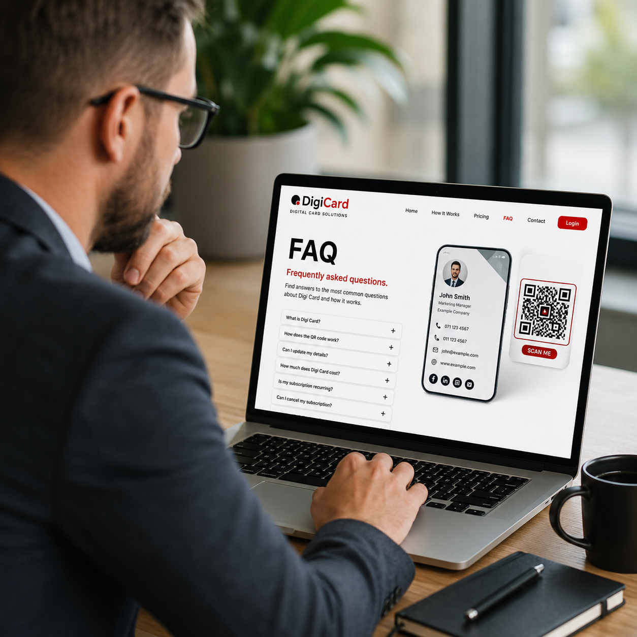 FAQ Image Why a Digital Business Card with a QR Code Is a Smarter Way to Share Your Details 3